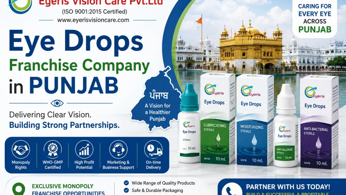 Eye Drops Franchise Company in Punjab
