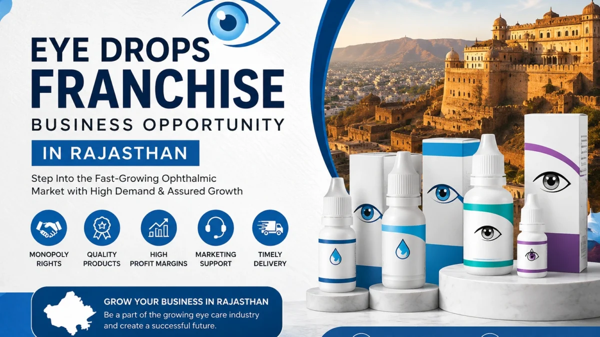 Eye Drops Franchise Company in Rajasthan