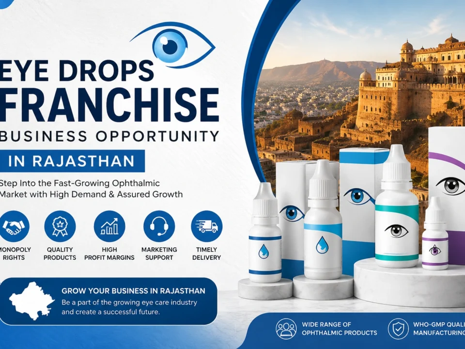 Eye Drops Franchise Company in Rajasthan