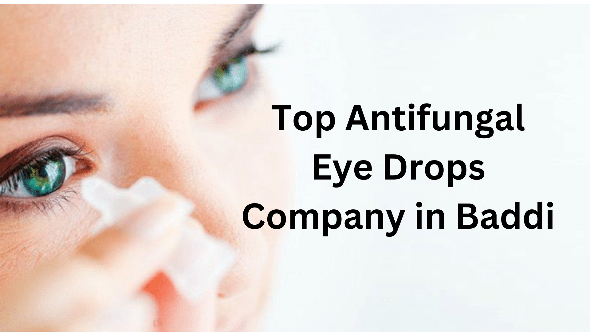 Top Antifungal Eye Drops Company in Baddi