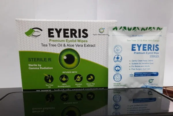 Tea Tree Oil and Aloe Vera Extract Eye Cleaning Wipes