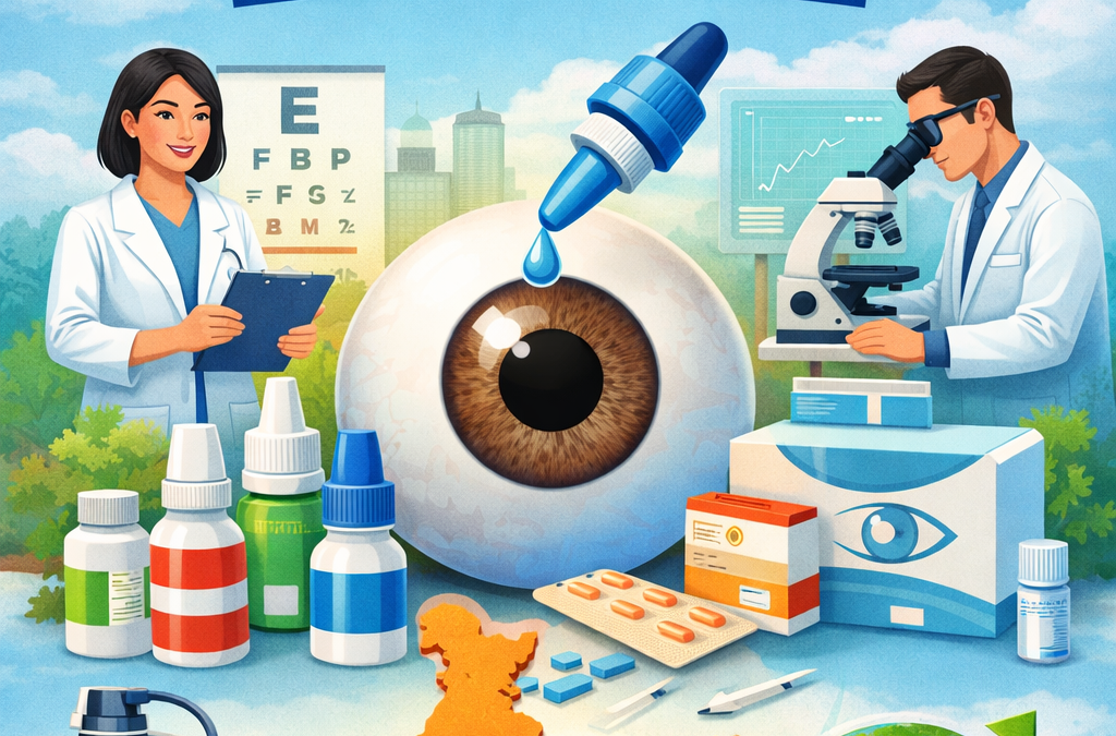 Top 10 Ophthalmic Eye Drop Companies in India